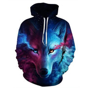 Cool Print Autumn Winter Hoodie